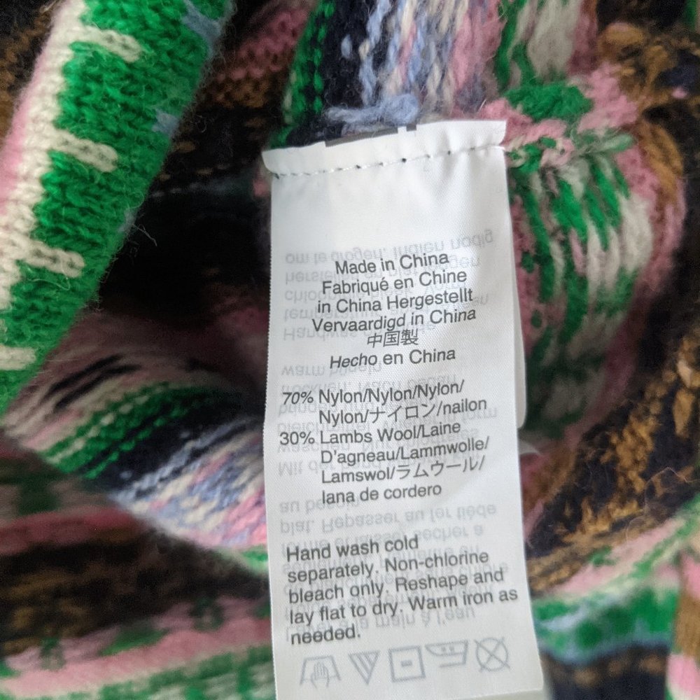 J. Crew Multicolor Patterned Sweater - image 7